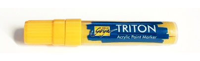 Triton Acrylic Paint Marker 15 mm - Light Brilliant Ocher